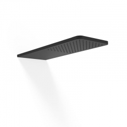 Rodiador ducha inox tres anticalcarea 29990307nm negro mate
