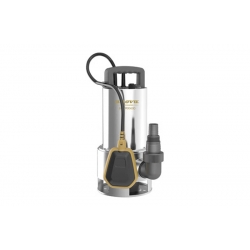 BOMBA ELECTRICA SUMERGIBLE AGUAS SUCIAS 1000 W ACERO RAZO