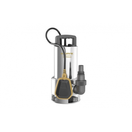 BOMBA ELECTRICA SUMERGIBLE AGUAS SUCIAS 1000 W ACERO RAZO