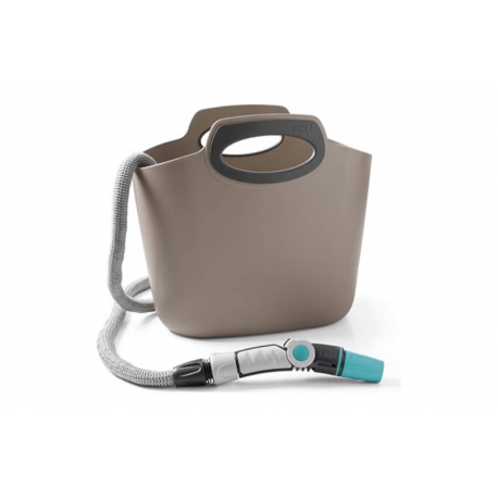 MANGUERA EXTENSIBLE AQUAPOP GRIS HASTA 30 M