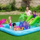 PISCINA ACUARIO CENTRO JUEGOS CON TOBOGAN 239X206X86CM