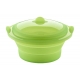 VAPORERA PLEGABLE LEKUE Ø 24 CM VERDE