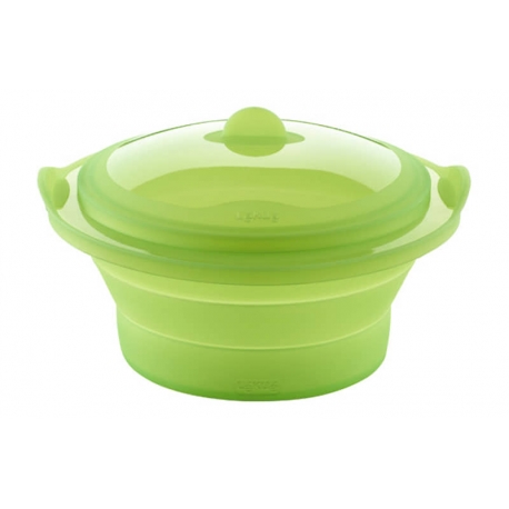 VAPORERA PLEGABLE LEKUE Ø 24 CM VERDE