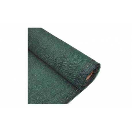 Malla ocultacion premium 1,5 x 5 m verde oscuro