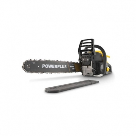 Motosierra gasolina powerplus 51,7 cc espada 50 cm