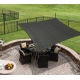 TOLDO VELA SOMBREO READY TO HAND CUADRADO 3 M GRIS 125GR COOLAROO