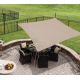 TOLDO VELA SOMBREO READY TO HAND CUADRADO 3 M TIERRA 125 GR COOLAROO