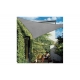 Toldo vela sombreo triangular 5x5x5 m gris claro