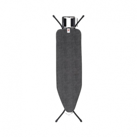 Tabla de planchar brabantia denim negra 124 x 38 cm