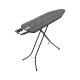 Tabla de planchar brabantia denim negra 124 x 38 cm