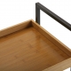 CARRITO MULTIUSOS 3 ESTANTERIAS BAMBU 37,5 X 34 X 70 CM