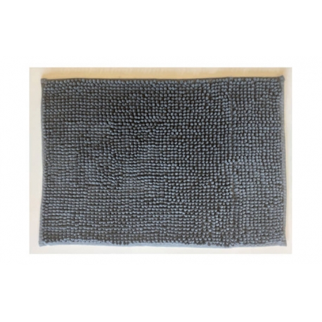 Alfombra baño antracita 40 x 60 cm