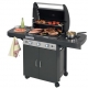 BARBACOA DE GAS 3 QUEMADORES + HORNILLO PLUS DARK