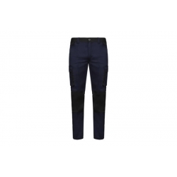 Pantalon stretch 240 gr solid match navy negro talla 42