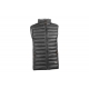 Chaleco acolchado ligero juba new discovery negro talla 3xl