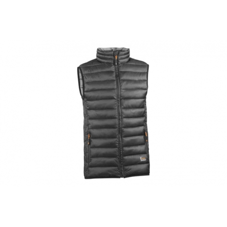 Chaleco acolchado ligero juba new discovery negro talla 3xl