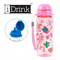 BOTELLA INFANTIL IDRINK TRITAN 400 ML UNICORN