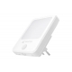 LUZ NOCTURNA LED CON SENS0R MOVIMEINTO ENCHUFABLE 18LM 230V 50HZ