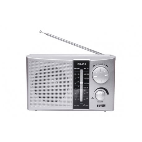 RADIO ANALOGICA PORTATIL N'OVEEN PLATA