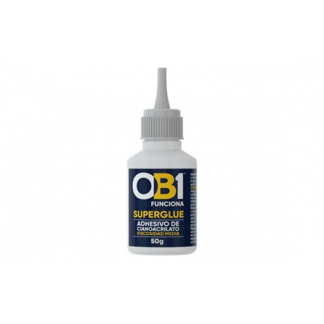 Adhesivo instantaneo ob1 superglue 50 gr