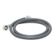 LATIGUILLO FLEXIBLE ENTRADA LAVADORA RACORD NILON 2 M