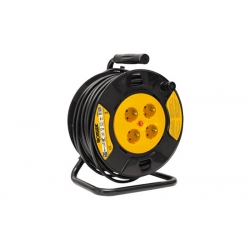 ENROLLACABLE H05VV-F 1.5MM2 4 TOMAS SCHUKO 50MT 16A 230W IP20