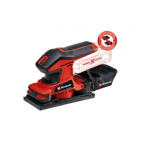 Lijadora orbital einhell tc-os 18/187 li sin bateria