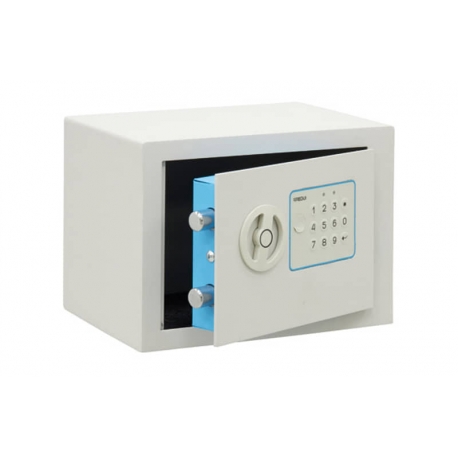CAJA FUERTE ARREGUI BLUE SOBREPONER BLANCO 230X170X170MM