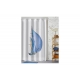 CORTINA BAñO ESTAMPADO VELERO 180 X 200 CM POLIESTER
