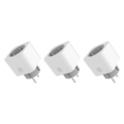 PACK DE 3 ENCHUFES WIFI INTELIGENTES CON MEDIDOR DE CONSUMO
