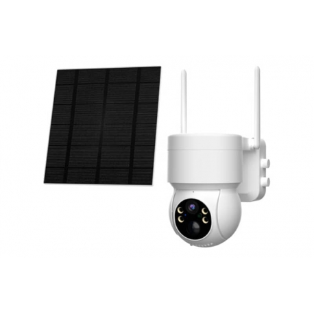 CAMARA WIFI EXTERIOR MOTORIZADA PANEL SOLAR ATLAS 2,4GHZ 3MP