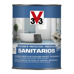 ESMALTE SANITARIOS BASE AGUA BLANCO 1 L