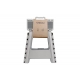 Taburete plegable arregui gris 29x22x39cm