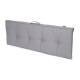 COJIN RESPALDO ALBA PARA PALET GRIS 120 X 47 X 7 CM
