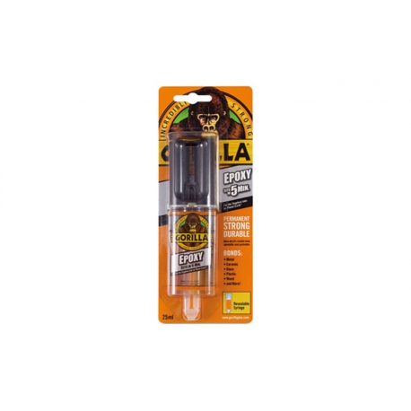 Adhesivo instantaneo epoxi gorilla 25 ml
