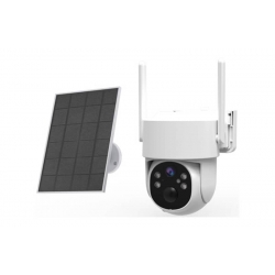 CAMARA EXTERIOR MOTORIZADA PANEL SOLAR PATROL 4MP 4G IP65