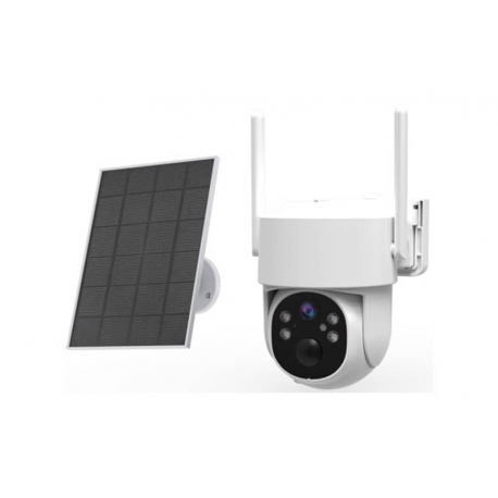 CAMARA EXTERIOR MOTORIZADA PANEL SOLAR PATROL 4MP 4G IP65