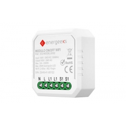 MODULO INTERRUPTOR ON/OFF WIFI 2,4GHZ 2300W