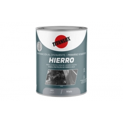 IMPRIMACION SINTETICA TITANLUX PARA HIERRO 750 ML GRIS