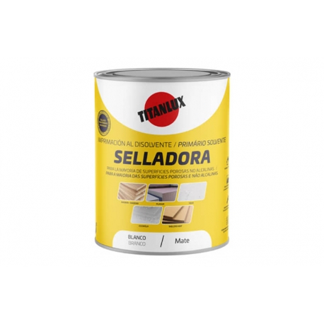 IMPRIMACION SELLADORA SINTETICA TITANLUX 750 ML BLANCO