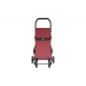 Carro compra plegable duett 4 ruedas muuvi burdeos