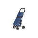 CARRO COMPRA PLEGABLE DUETT 4 RUEDAS MUUVI AZUL