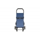 CARRO COMPRA PLEGABLE DUETT 4 RUEDAS MUUVI AZUL
