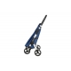 CARRO COMPRA PLEGABLE DUETT 4 RUEDAS MUUVI AZUL