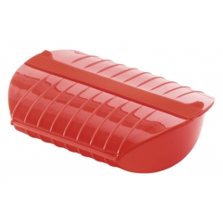 ESTUCHE DE VAPOR LEKUE 3-4 CON REJILLA ROJO