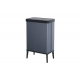 CUBO DE BASURA CON PATAS CURVER VERTO 54L AZUL PETROLEO