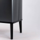 CUBO DE BASURA CON PATAS CURVER VERTO 54L AZUL PETROLEO