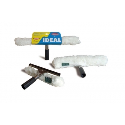 LIMKPIACRISTALES MOJADOR INOX CON ADAPTADOR MANGO IDEAL