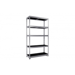 Estanteria metal 5 estantes pp sin tornillos 180 x 50 x 38 cm