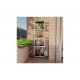 Estanteria metal 5 estantes pp sin tornillos 180 x 50 x 38 cm